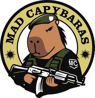 Mad Capybaras Airsoft logo
